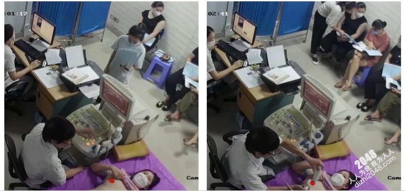 黑客破解医院B超室监控TP某公司安排女员工进行乳房检查和医生护士上岗前换衣服